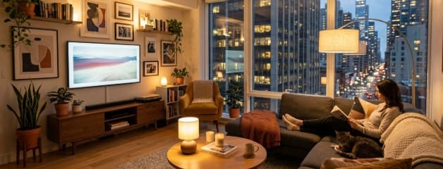 Photorealistic AI-rendered interior